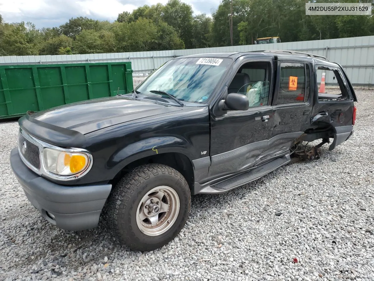 4M2DU55P2XUJ31629 1999 Mercury Mountaineer