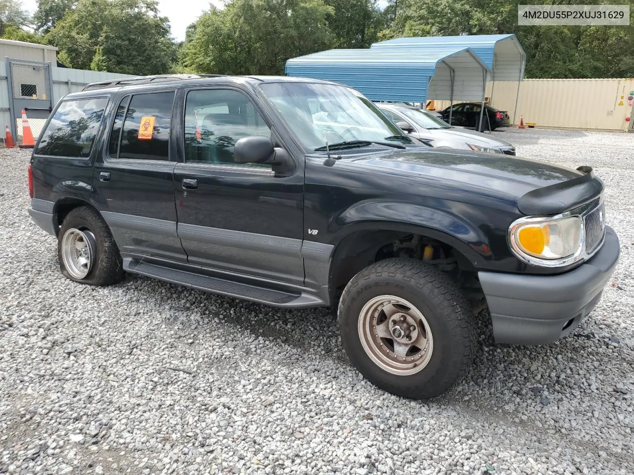 1999 Mercury Mountaineer VIN: 4M2DU55P2XUJ31629 Lot: 72139094