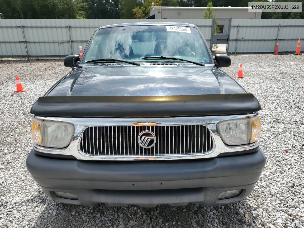 1999 Mercury Mountaineer VIN: 4M2DU55P2XUJ31629 Lot: 72139094