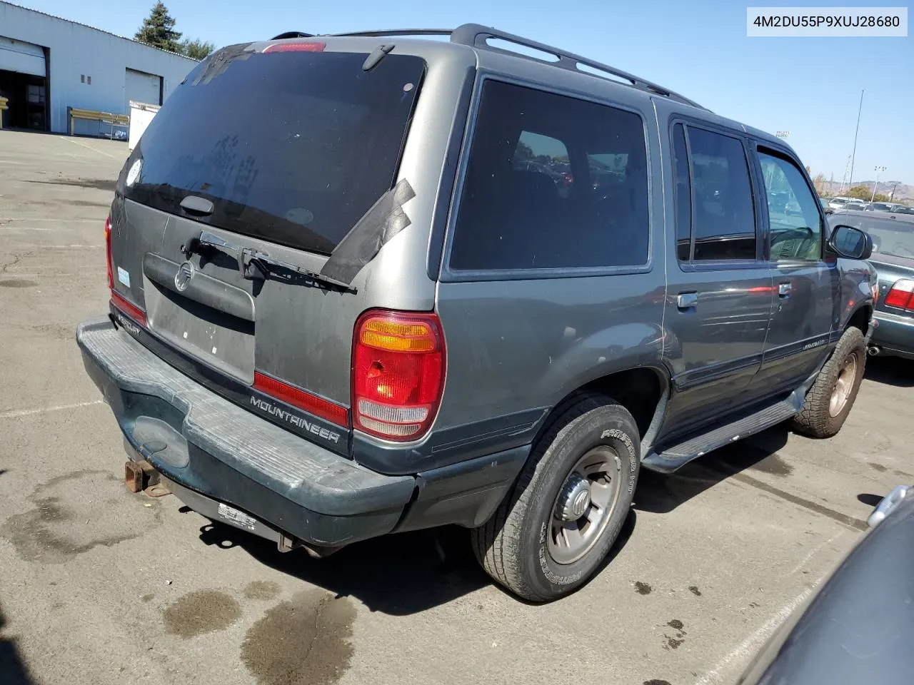 1999 Mercury Mountaineer VIN: 4M2DU55P9XUJ28680 Lot: 74398644