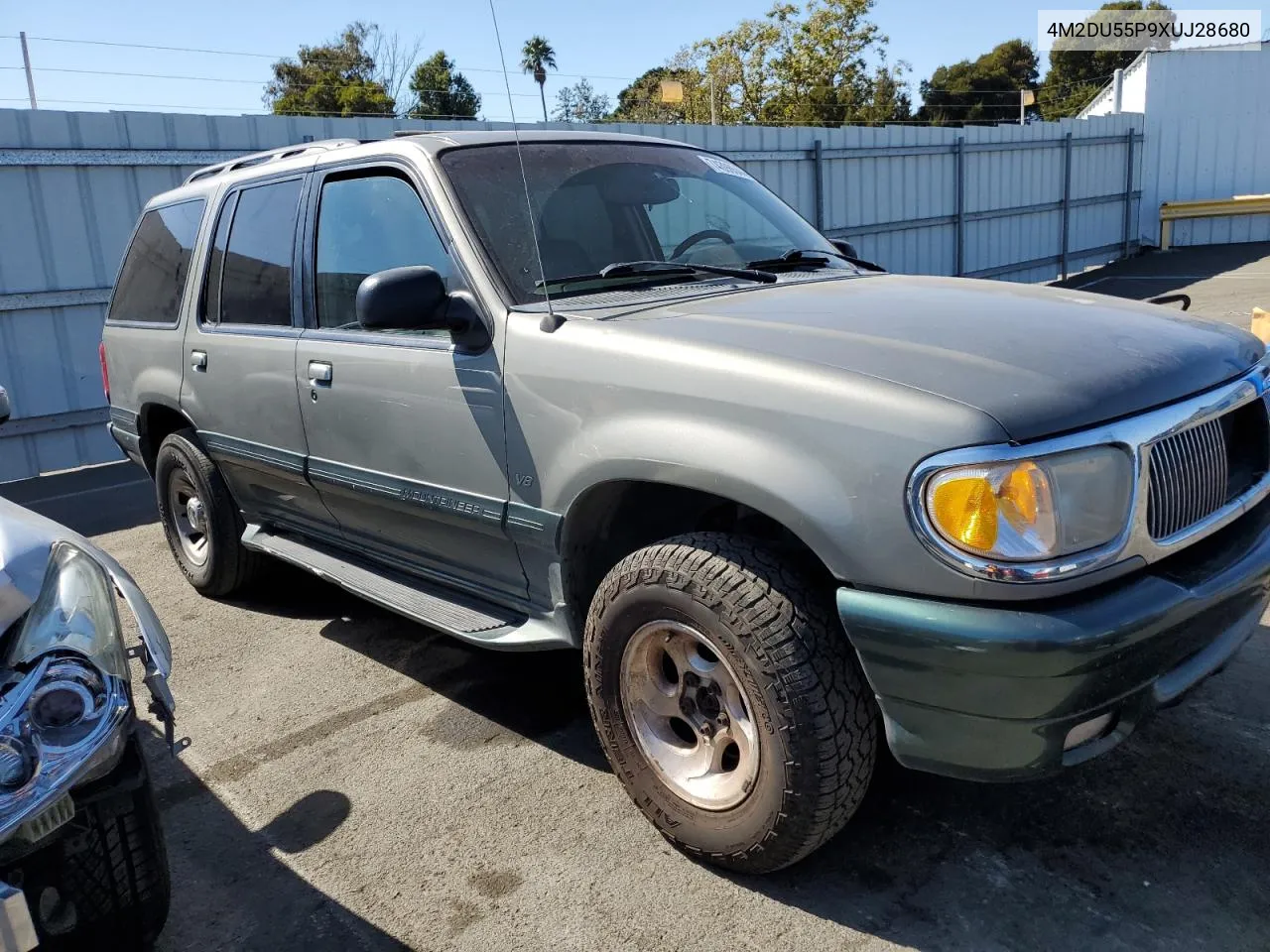 1999 Mercury Mountaineer VIN: 4M2DU55P9XUJ28680 Lot: 74398644