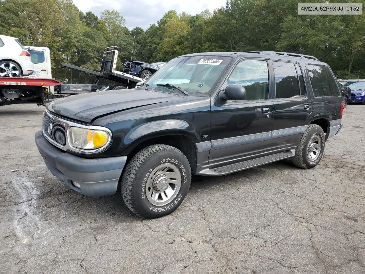 1999 Mercury Mountaineer VIN: 4M2DU52P9XUJ10152 Lot: 76283584