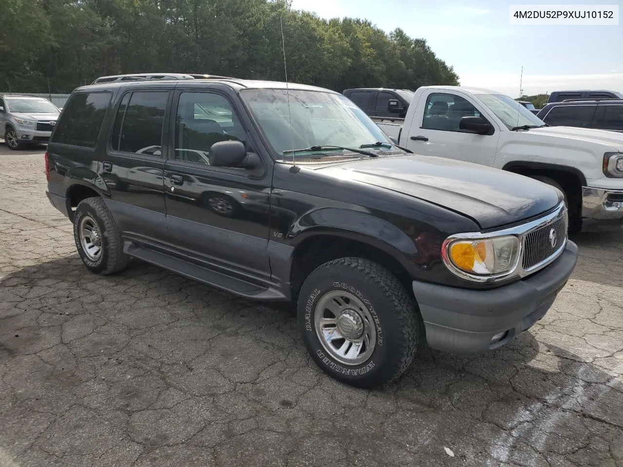 1999 Mercury Mountaineer VIN: 4M2DU52P9XUJ10152 Lot: 76283584