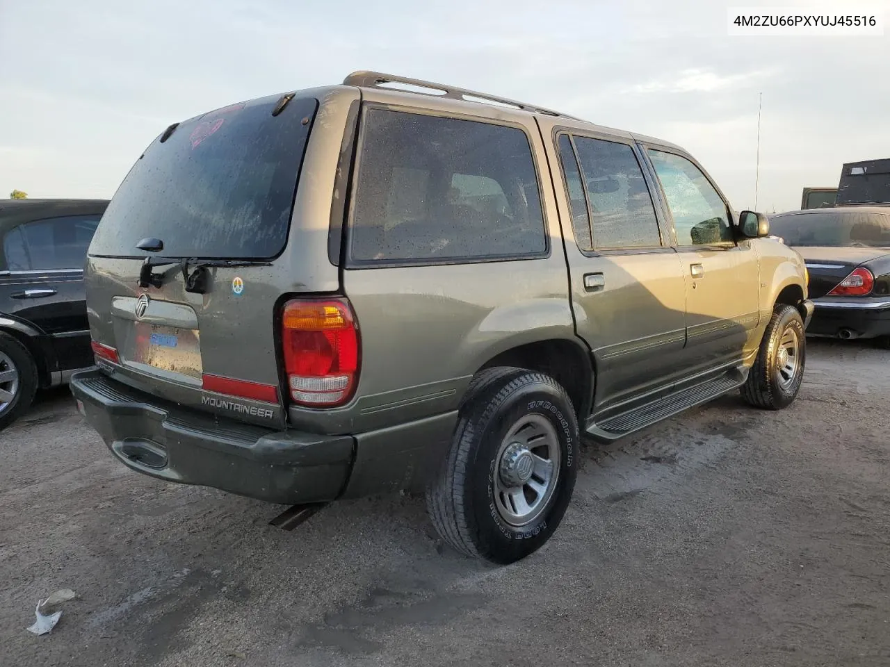 2000 Mercury Mountaineer VIN: 4M2ZU66PXYUJ45516 Lot: 76132624