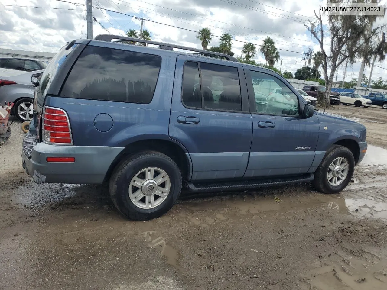 2002 Mercury Mountaineer VIN: 4M2ZU86E22ZJ14023 Lot: 71063884