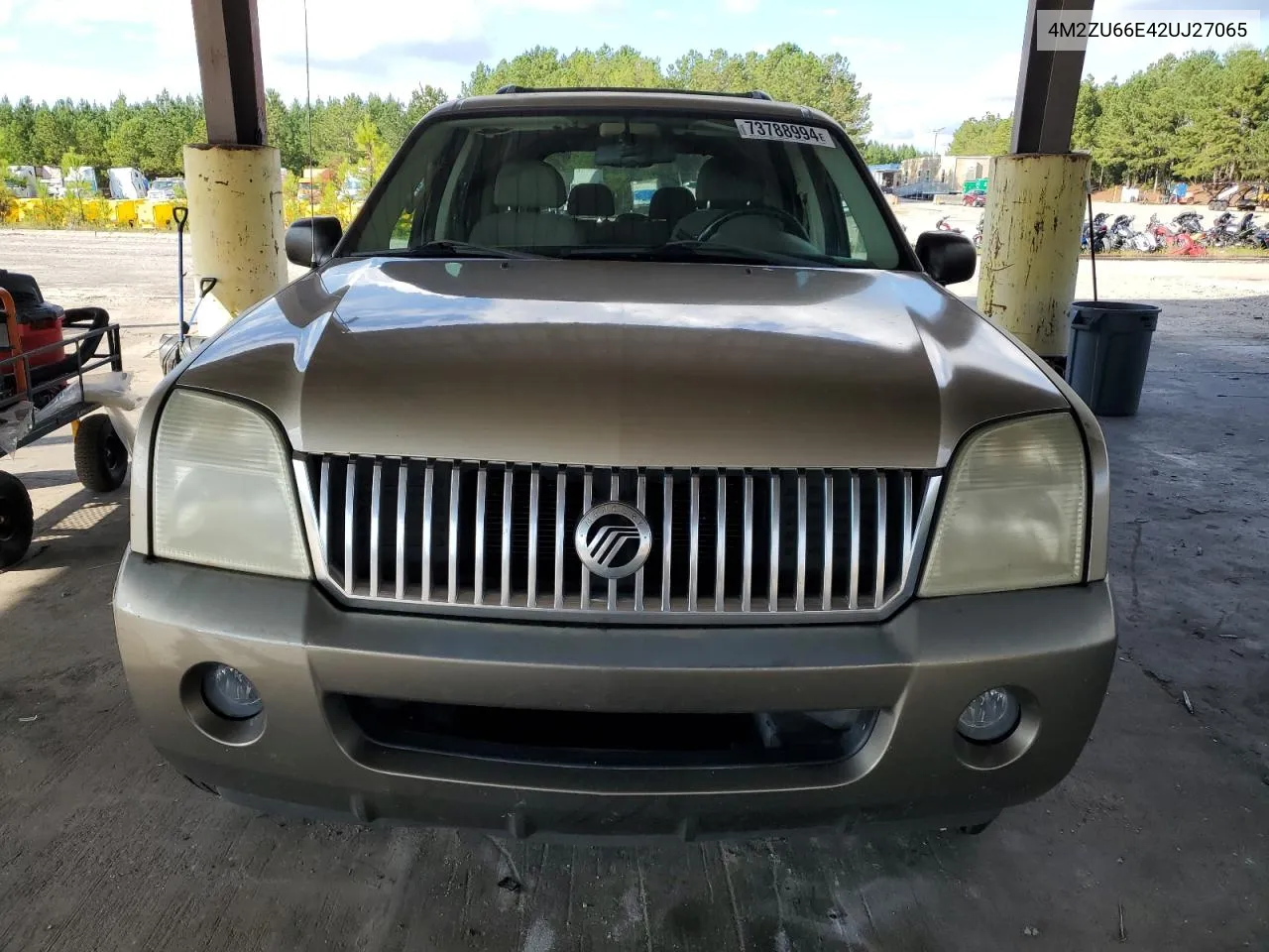 2002 Mercury Mountaineer VIN: 4M2ZU66E42UJ27065 Lot: 73788994