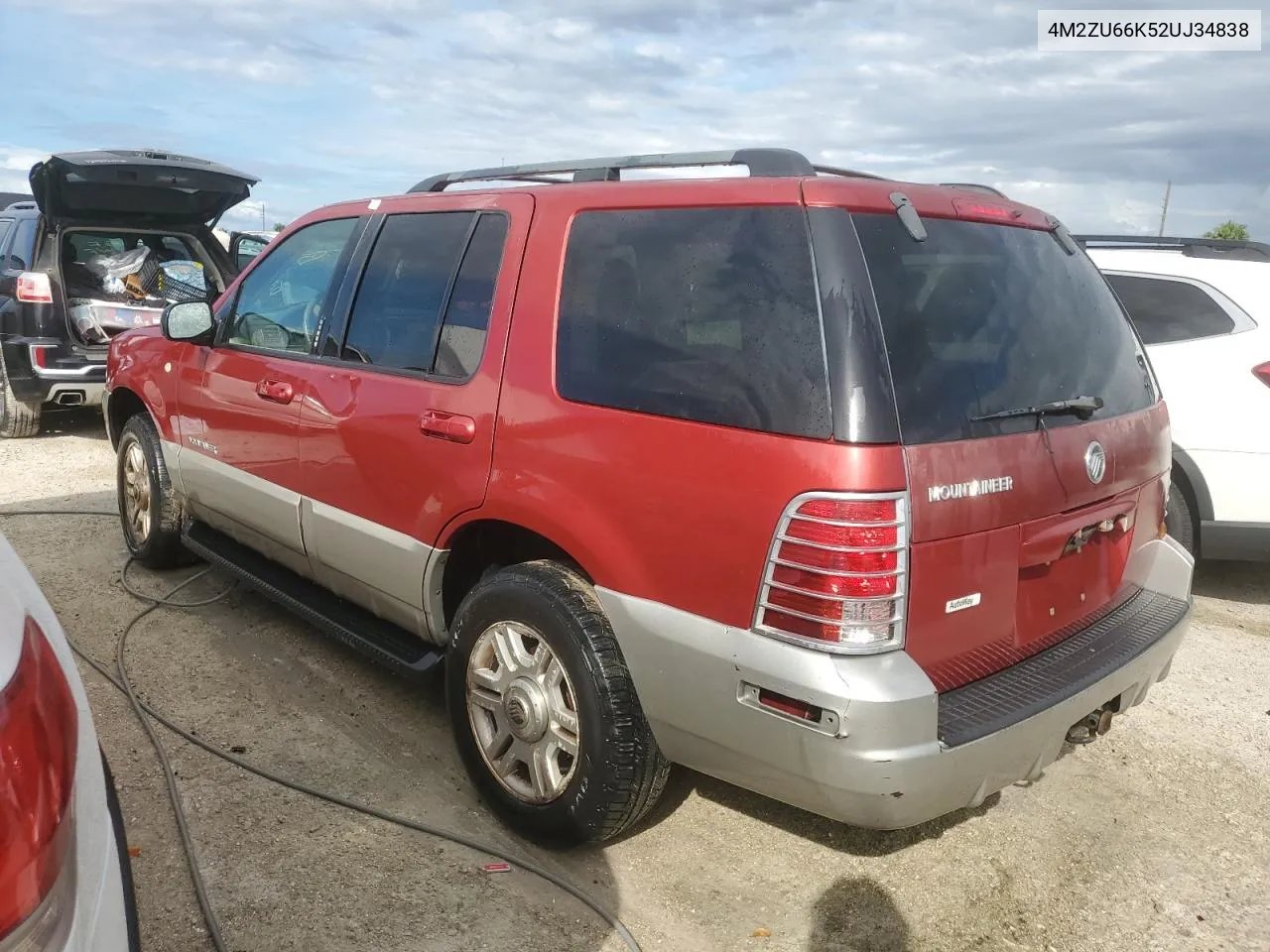 2002 Mercury Mountaineer VIN: 4M2ZU66K52UJ34838 Lot: 74666154