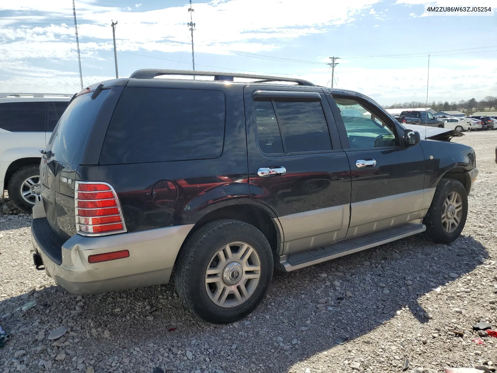 2003 Mercury Mountaineer VIN: 4M2ZU86W63ZJ05254 Lot: 47056934