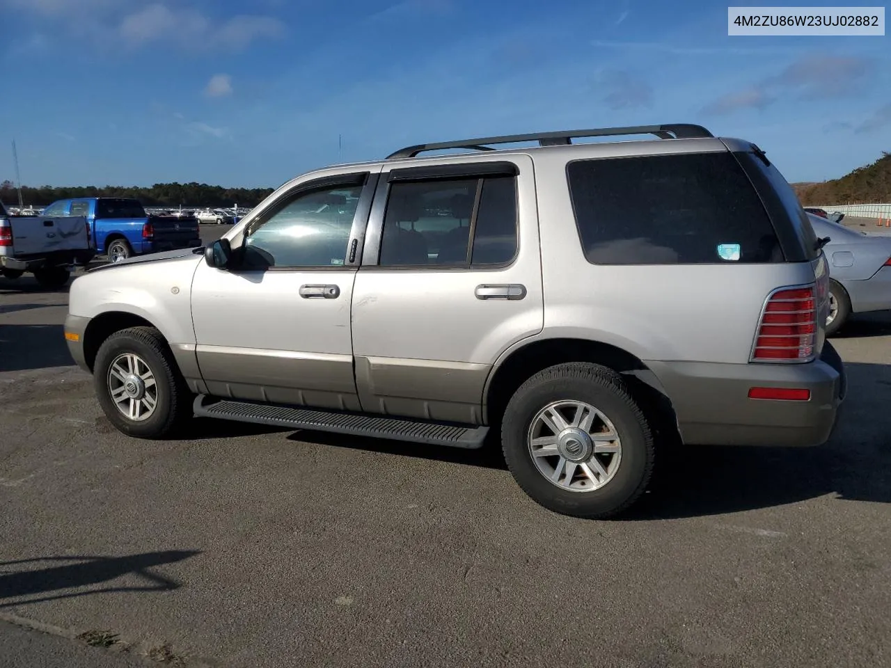 2003 Mercury Mountaineer VIN: 4M2ZU86W23UJ02882 Lot: 79391914