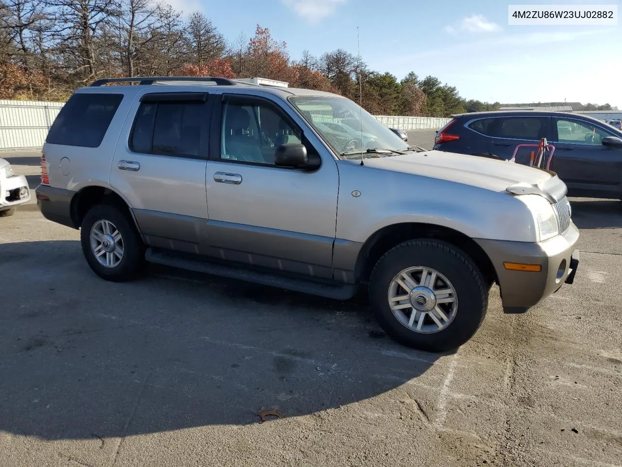 2003 Mercury Mountaineer VIN: 4M2ZU86W23UJ02882 Lot: 79391914