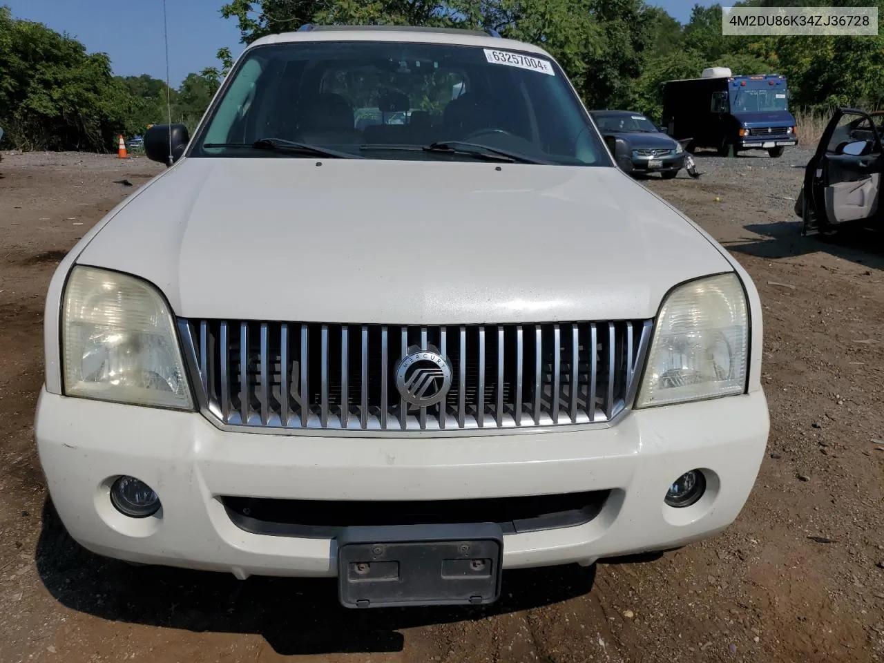 4M2DU86K34ZJ36728 2004 Mercury Mountaineer