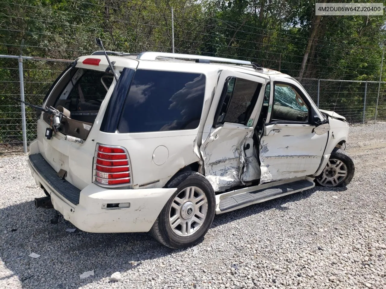 2004 Mercury Mountaineer VIN: 4M2DU86W64ZJ20400 Lot: 64601794