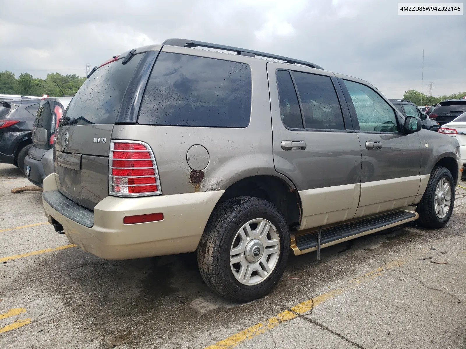 2004 Mercury Mountaineer VIN: 4M2ZU86W94ZJ22146 Lot: 65135324