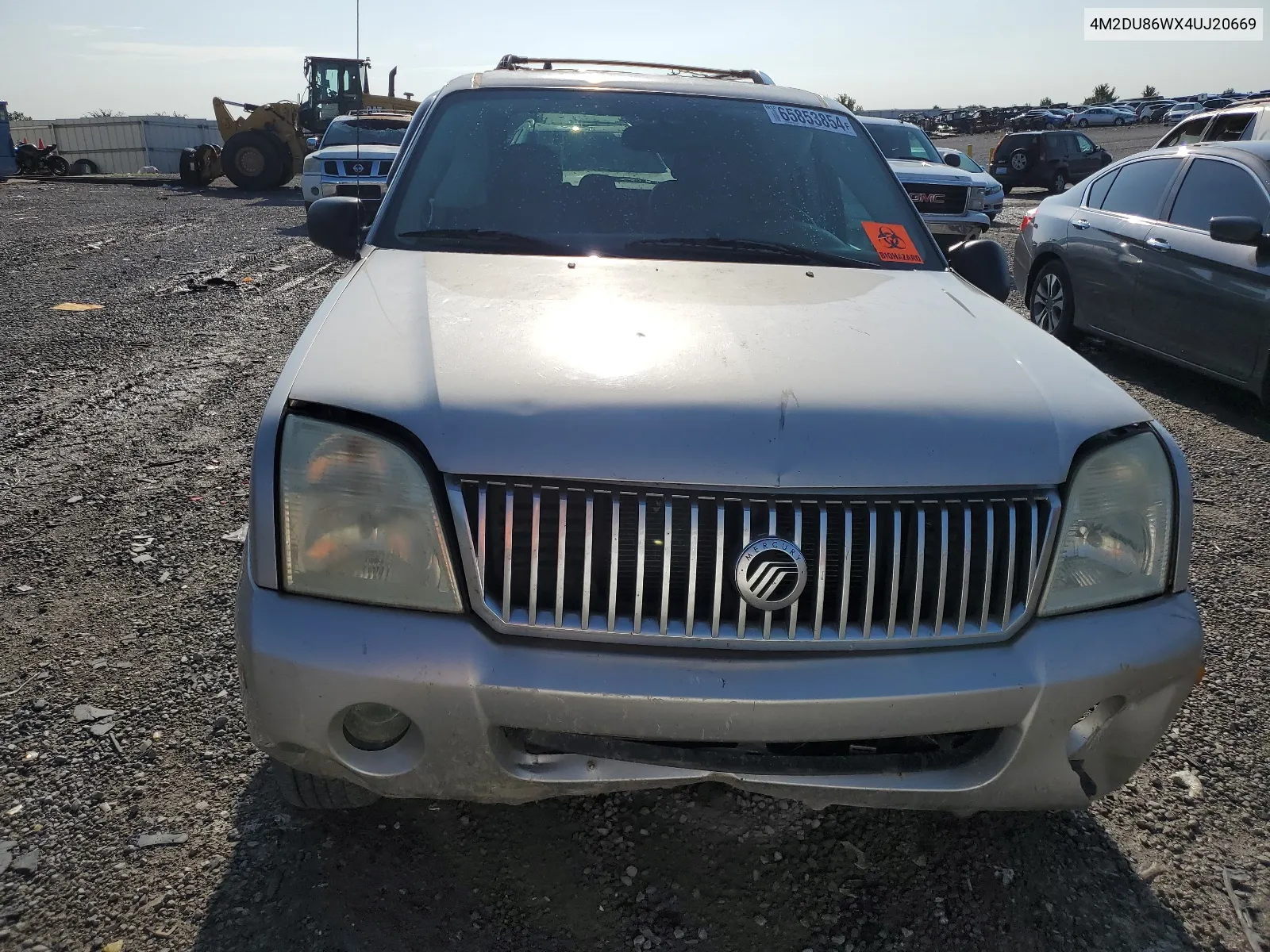 2004 Mercury Mountaineer VIN: 4M2DU86WX4UJ20669 Lot: 65853854