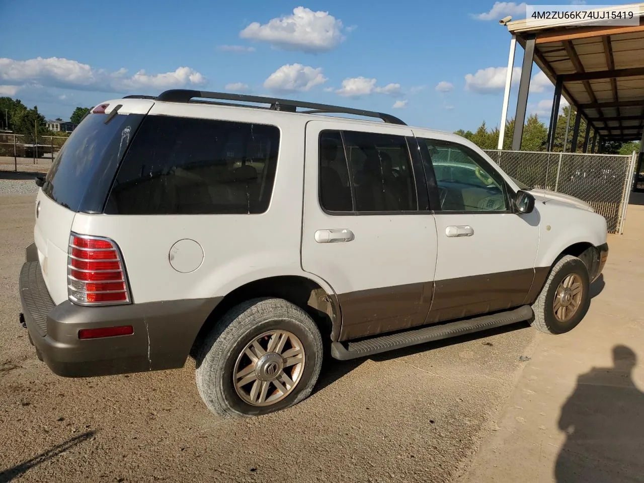 2004 Mercury Mountaineer VIN: 4M2ZU66K74UJ15419 Lot: 68126214