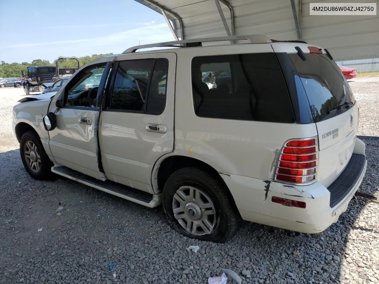 2004 Mercury Mountaineer VIN: 4M2DU86W04ZJ42750 Lot: 68617704