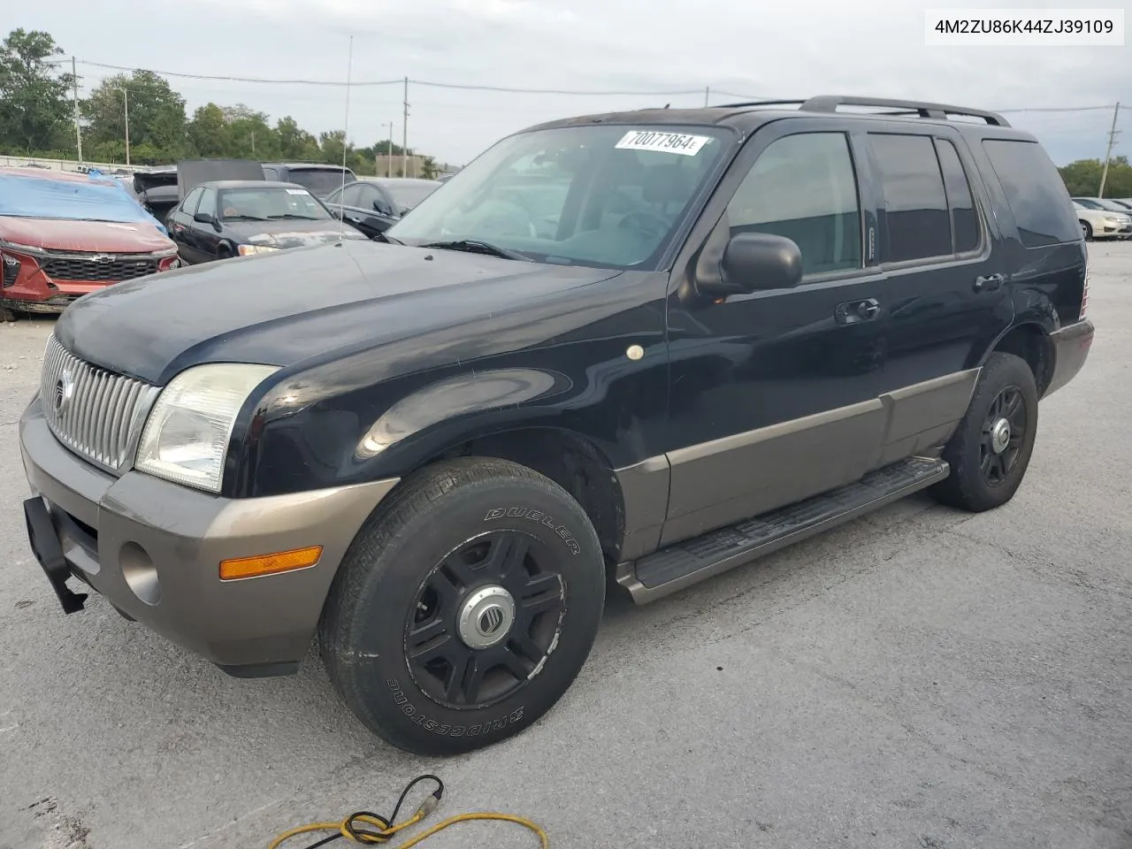 2004 Mercury Mountaineer VIN: 4M2ZU86K44ZJ39109 Lot: 70077964