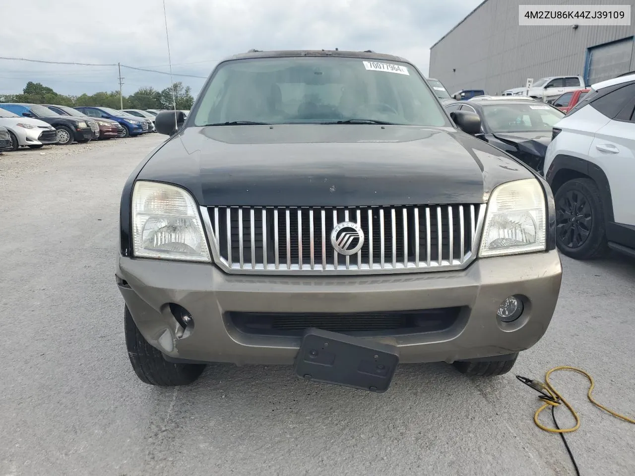 2004 Mercury Mountaineer VIN: 4M2ZU86K44ZJ39109 Lot: 70077964