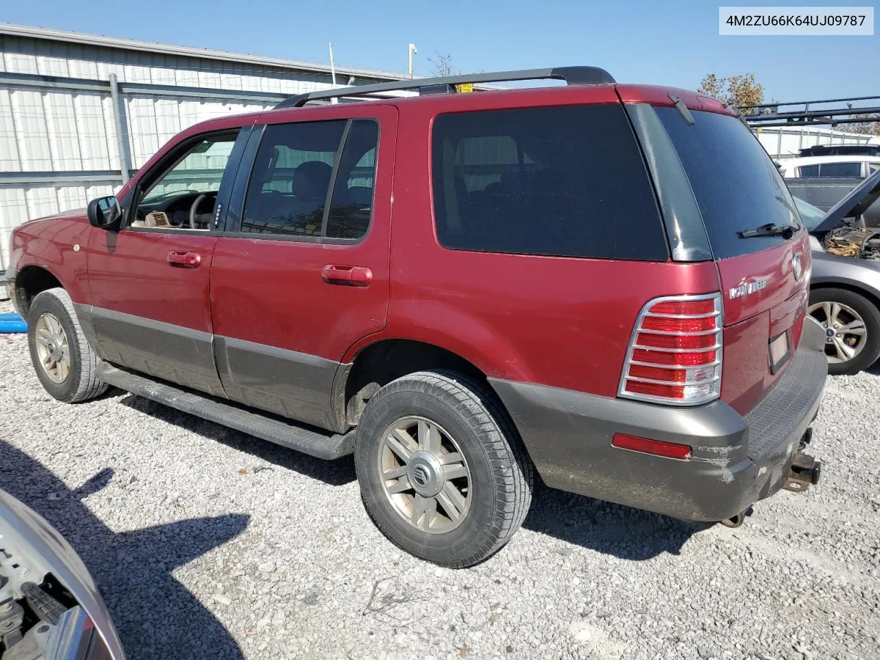 2004 Mercury Mountaineer VIN: 4M2ZU66K64UJ09787 Lot: 74510694