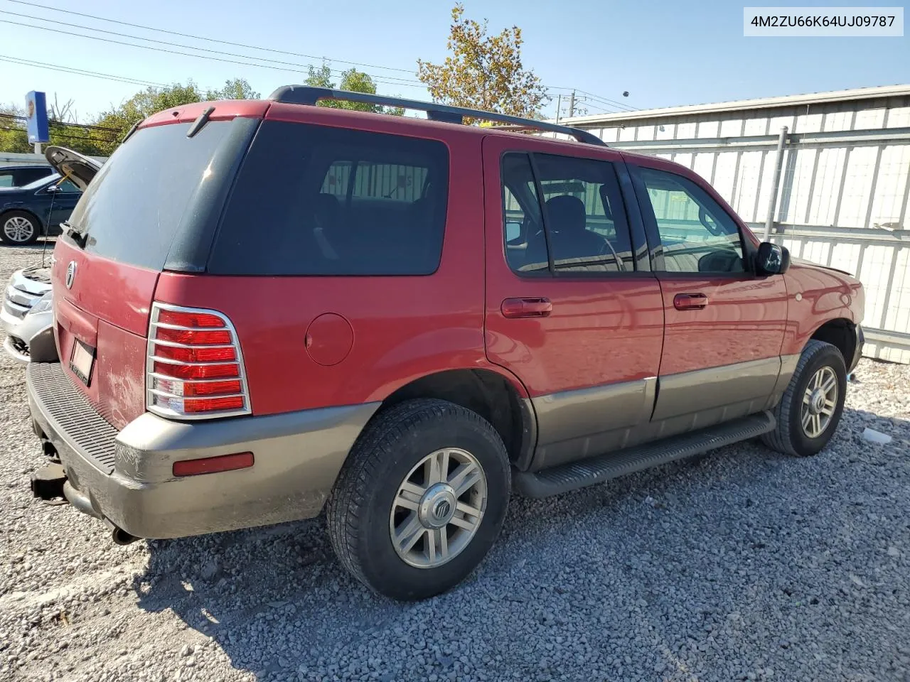 2004 Mercury Mountaineer VIN: 4M2ZU66K64UJ09787 Lot: 74510694