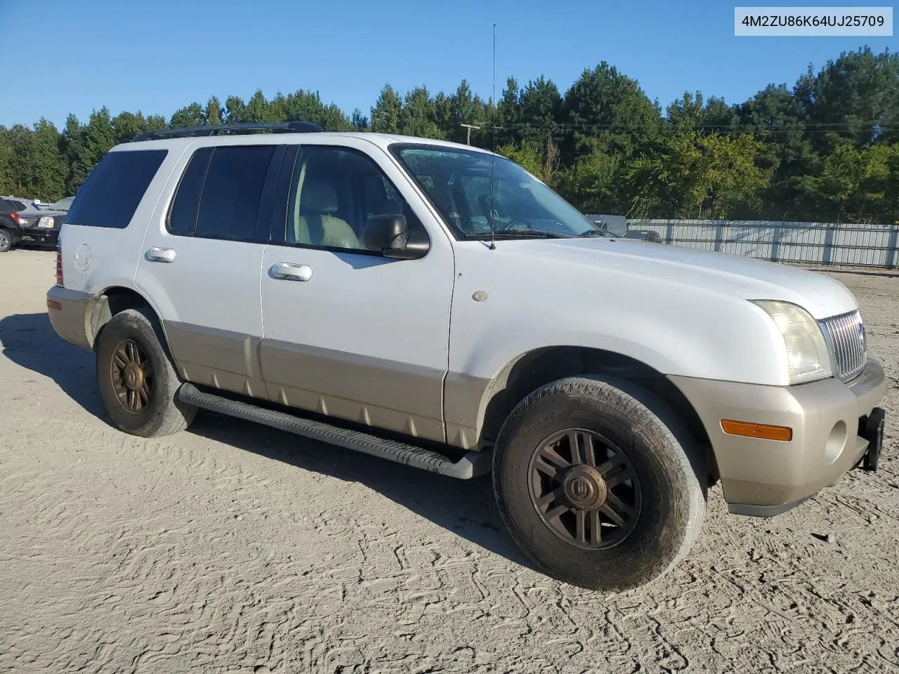 2004 Mercury Mountaineer VIN: 4M2ZU86K64UJ25709 Lot: 75153514