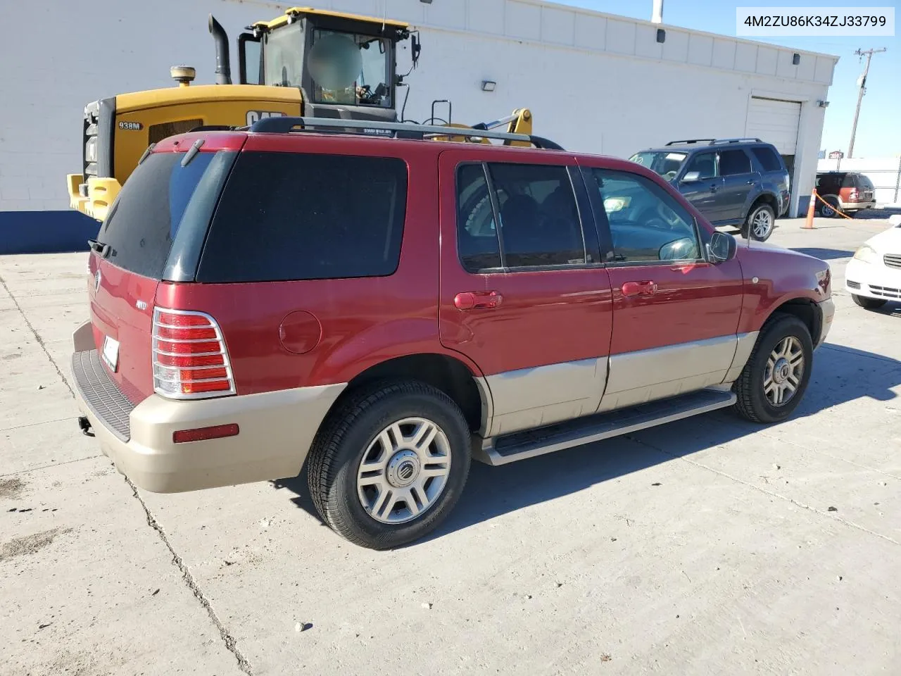 2004 Mercury Mountaineer VIN: 4M2ZU86K34ZJ33799 Lot: 80166614