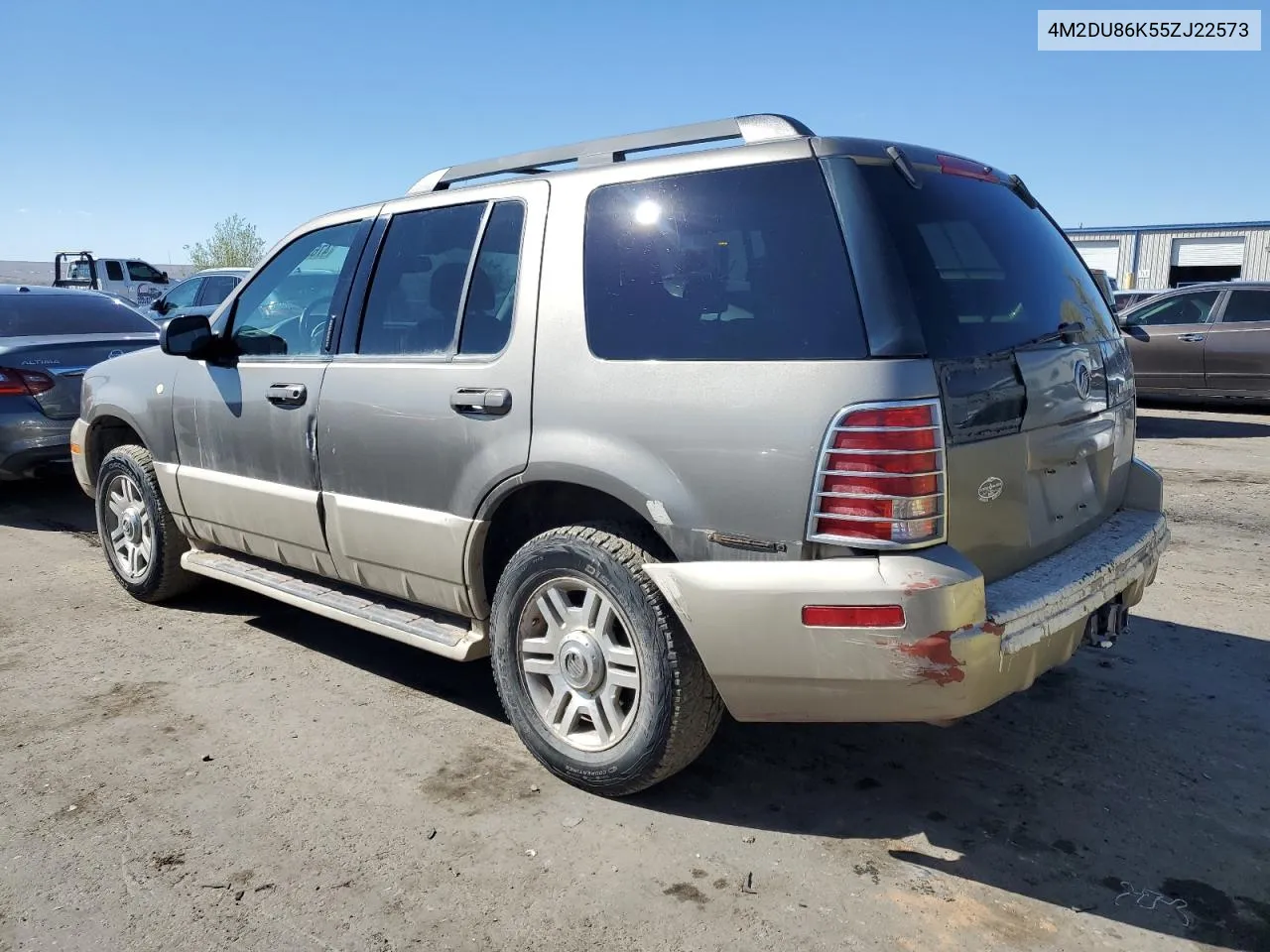 2005 Mercury Mountaineer VIN: 4M2DU86K55ZJ22573 Lot: 47699894