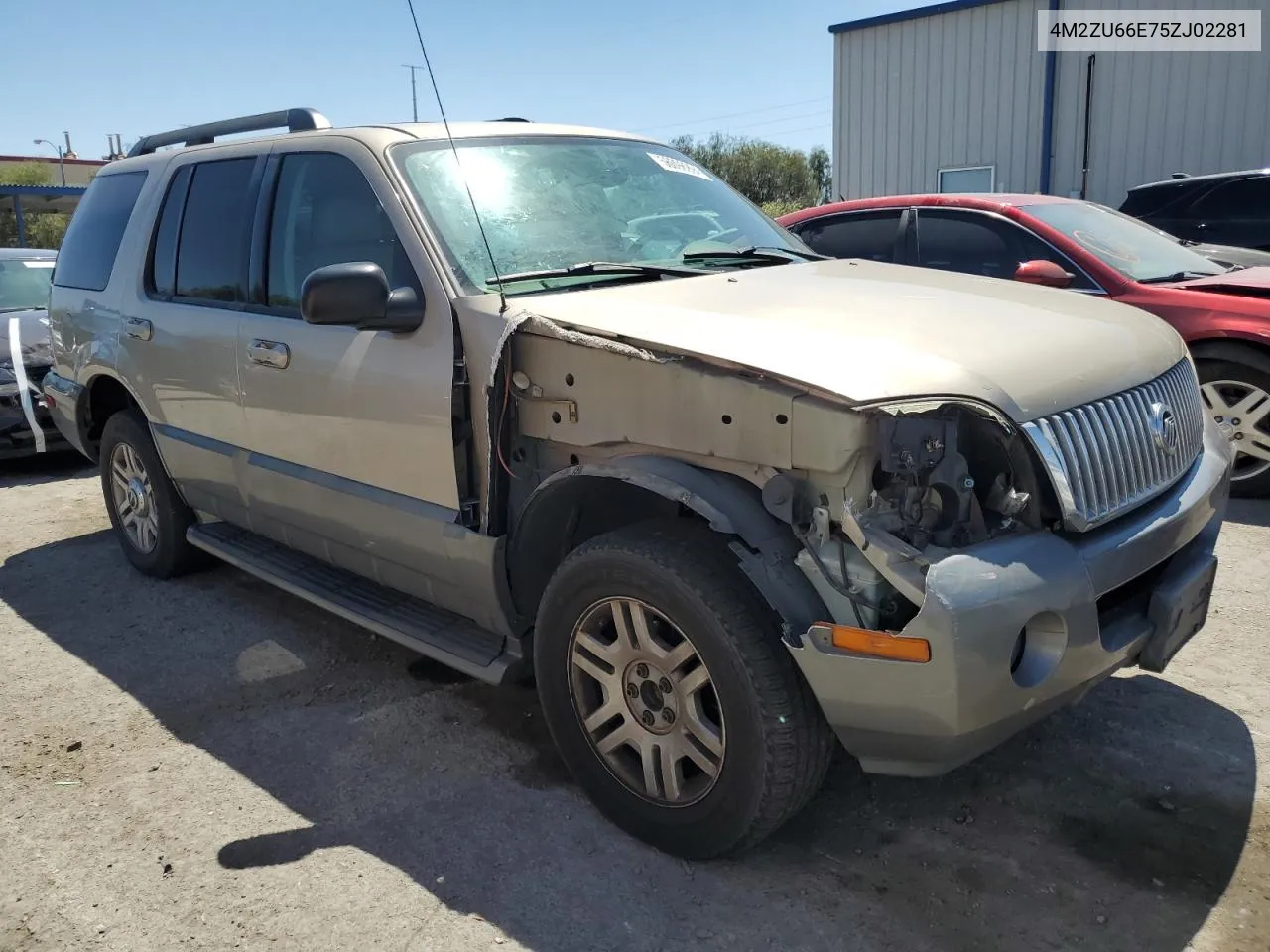 2005 Mercury Mountaineer VIN: 4M2ZU66E75ZJ02281 Lot: 56098994