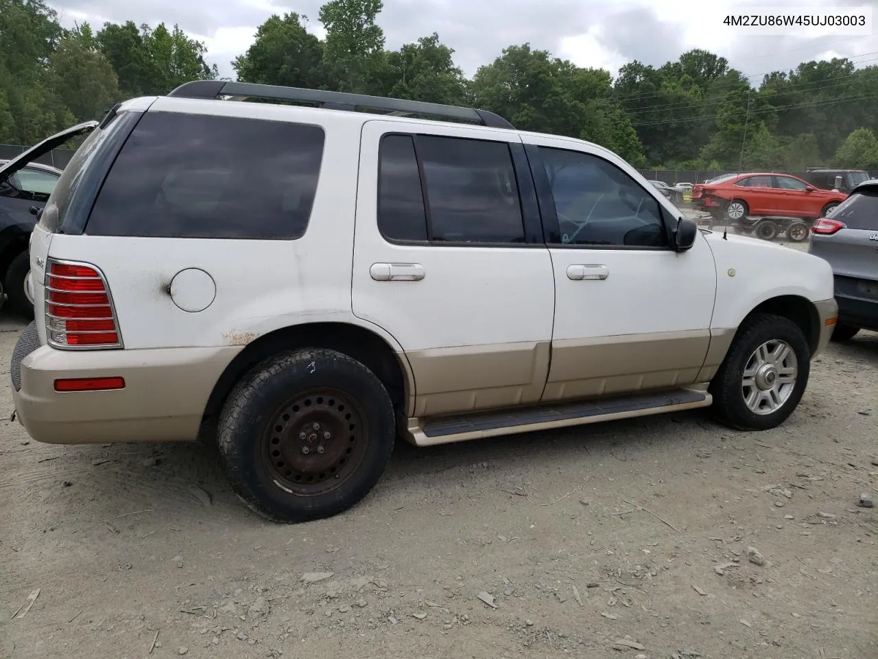 2005 Mercury Mountaineer VIN: 4M2ZU86W45UJ03003 Lot: 56634824