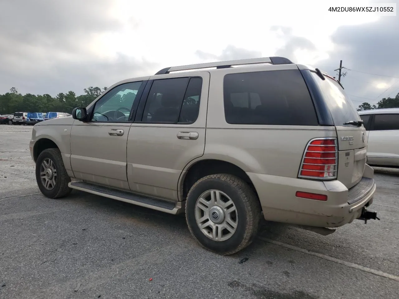 2005 Mercury Mountaineer VIN: 4M2DU86WX5ZJ10552 Lot: 67181754