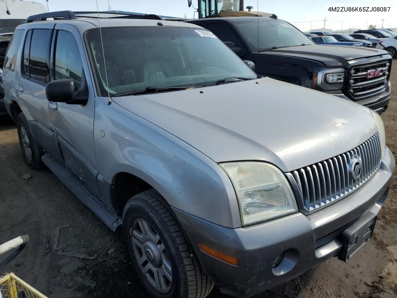 2005 Mercury Mountaineer VIN: 4M2ZU86K65ZJ08087 Lot: 72984094