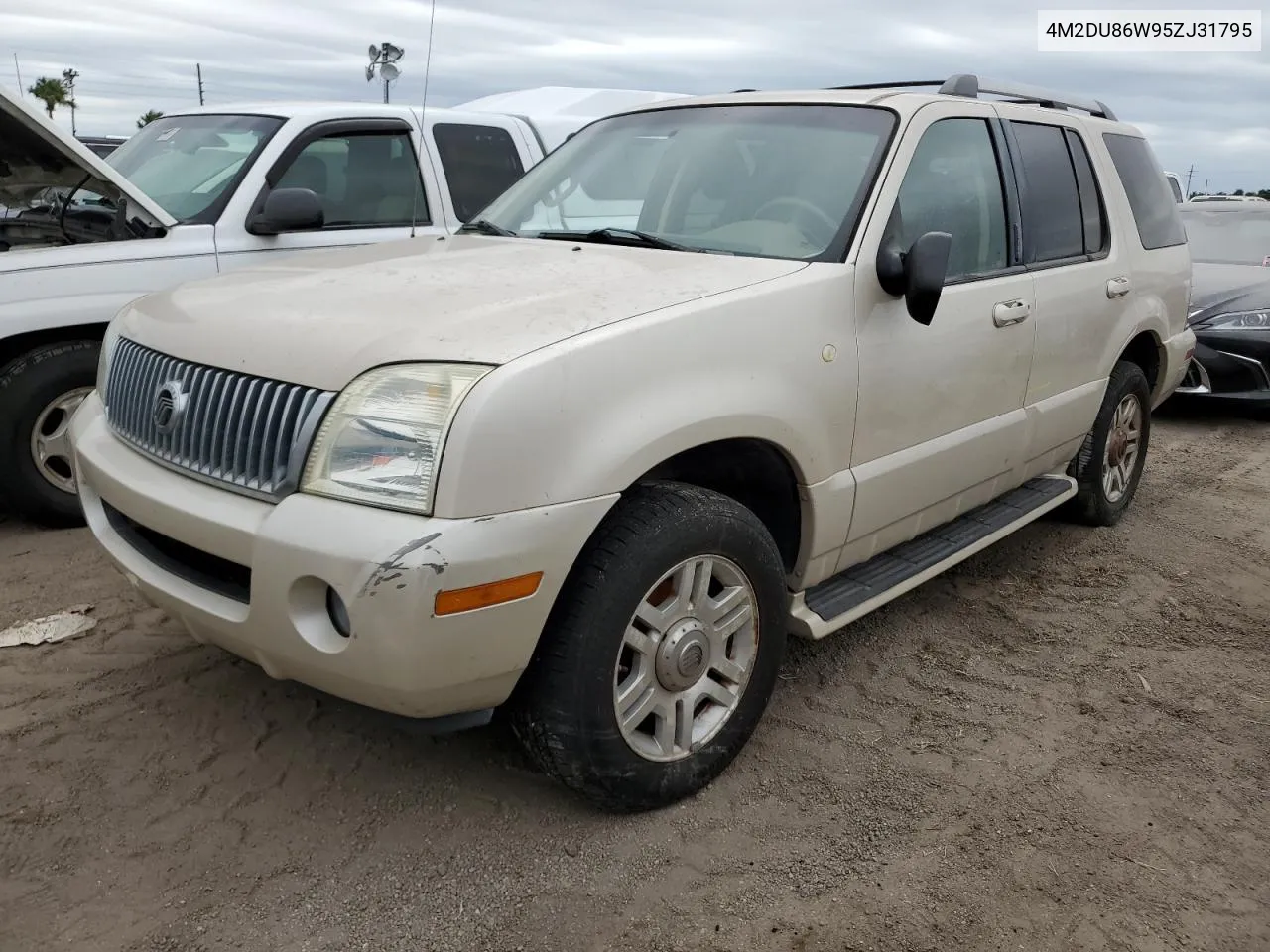 2005 Mercury Mountaineer VIN: 4M2DU86W95ZJ31795 Lot: 74350634