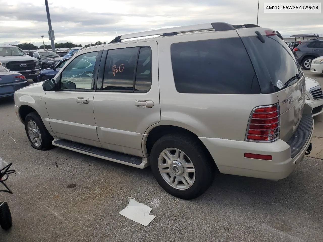 2005 Mercury Mountaineer VIN: 4M2DU66W35ZJ29514 Lot: 74626904