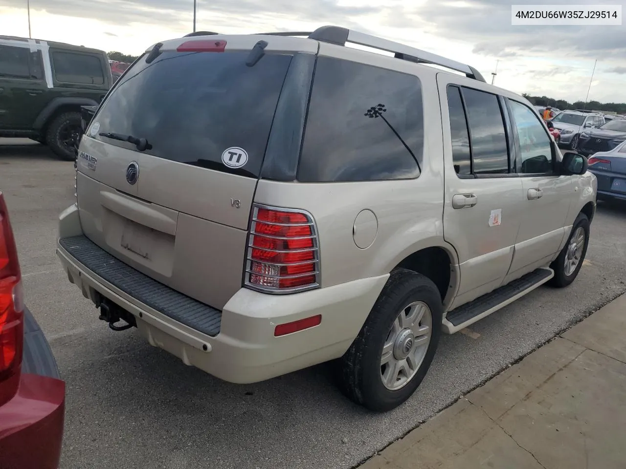 2005 Mercury Mountaineer VIN: 4M2DU66W35ZJ29514 Lot: 74626904