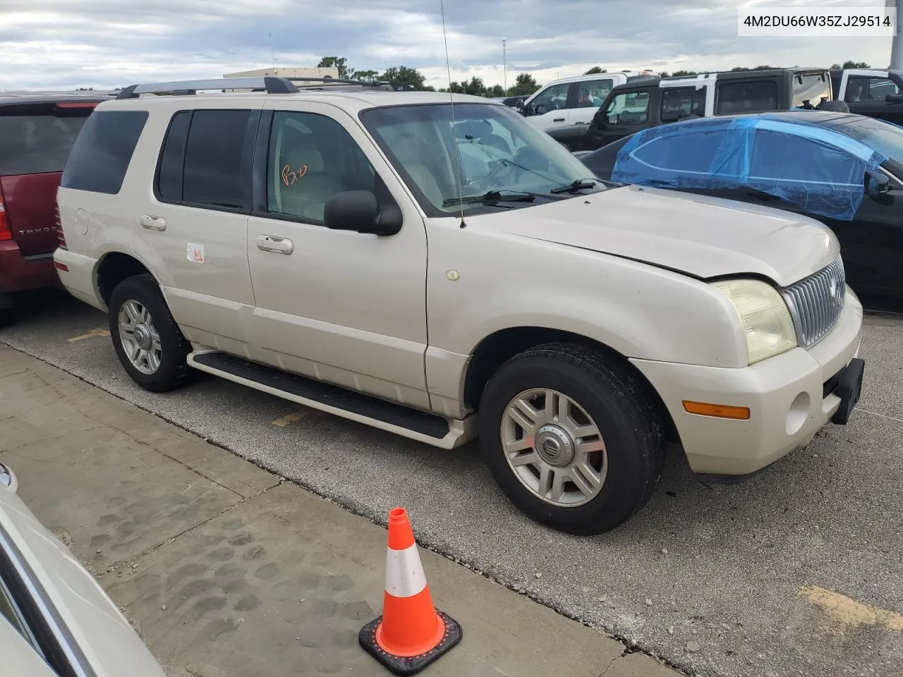 2005 Mercury Mountaineer VIN: 4M2DU66W35ZJ29514 Lot: 74626904