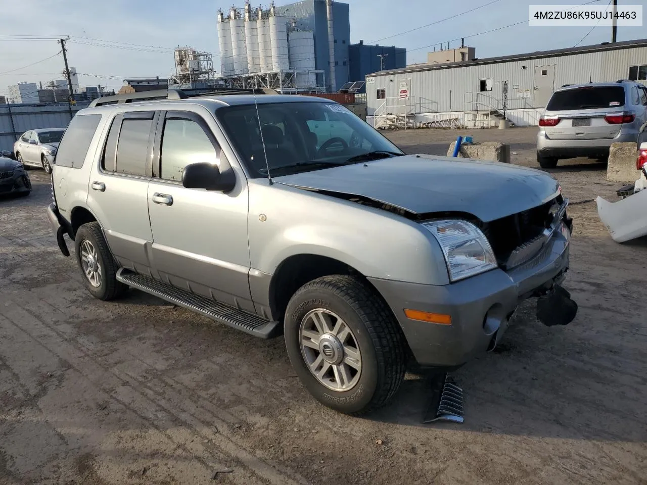 2005 Mercury Mountaineer VIN: 4M2ZU86K95UJ14463 Lot: 78227744