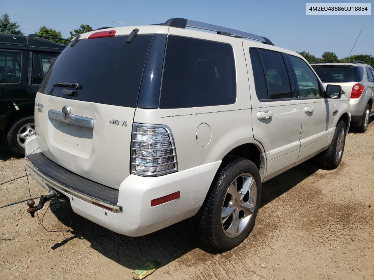 2006 Mercury Mountaineer Premier VIN: 4M2EU48886UJ18854 Lot: 56057023