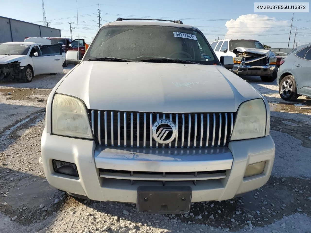 2006 Mercury Mountaineer Luxury VIN: 4M2EU37E56UJ13872 Lot: 60117624