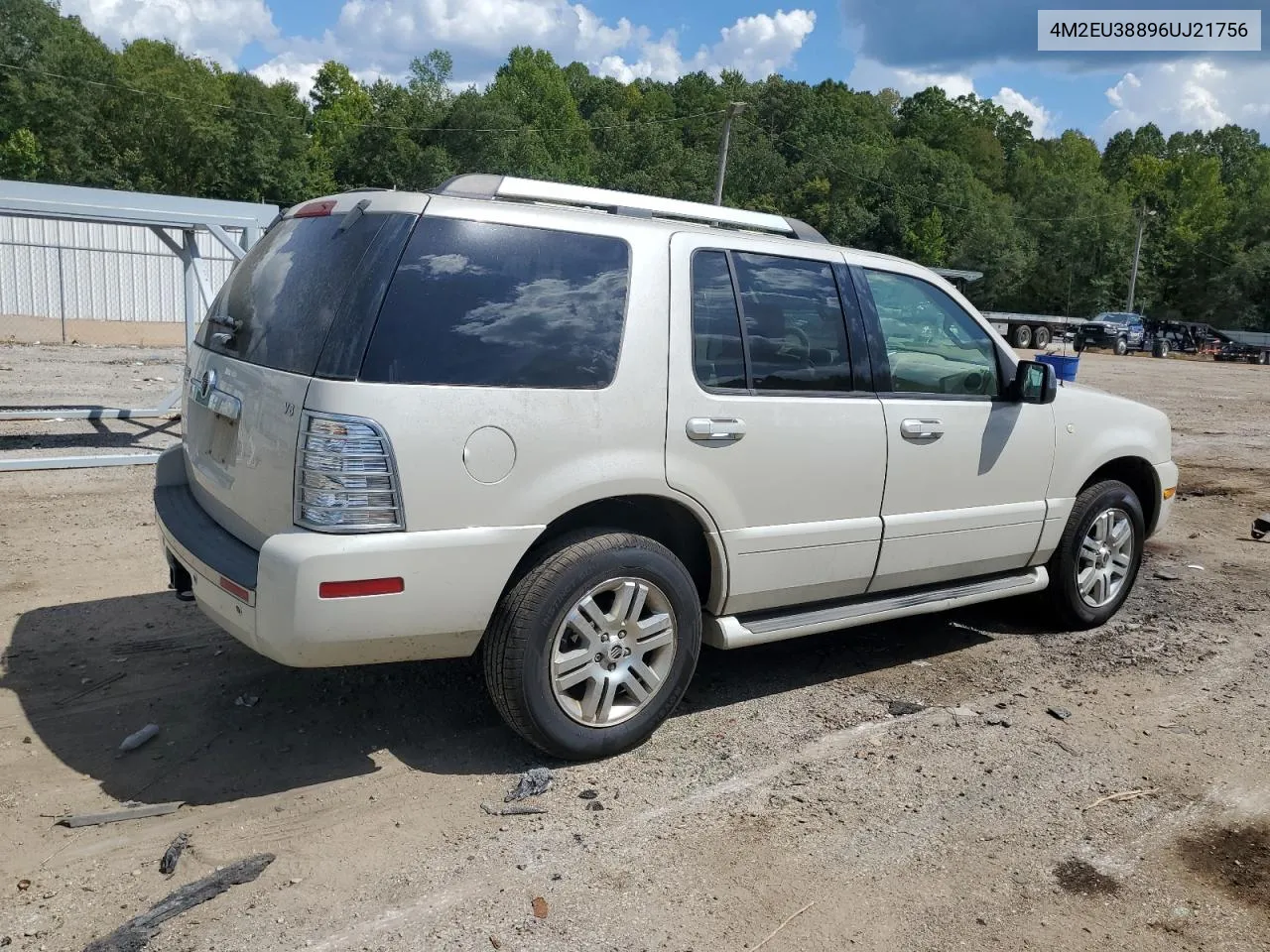 2006 Mercury Mountaineer Premier VIN: 4M2EU38896UJ21756 Lot: 68982004