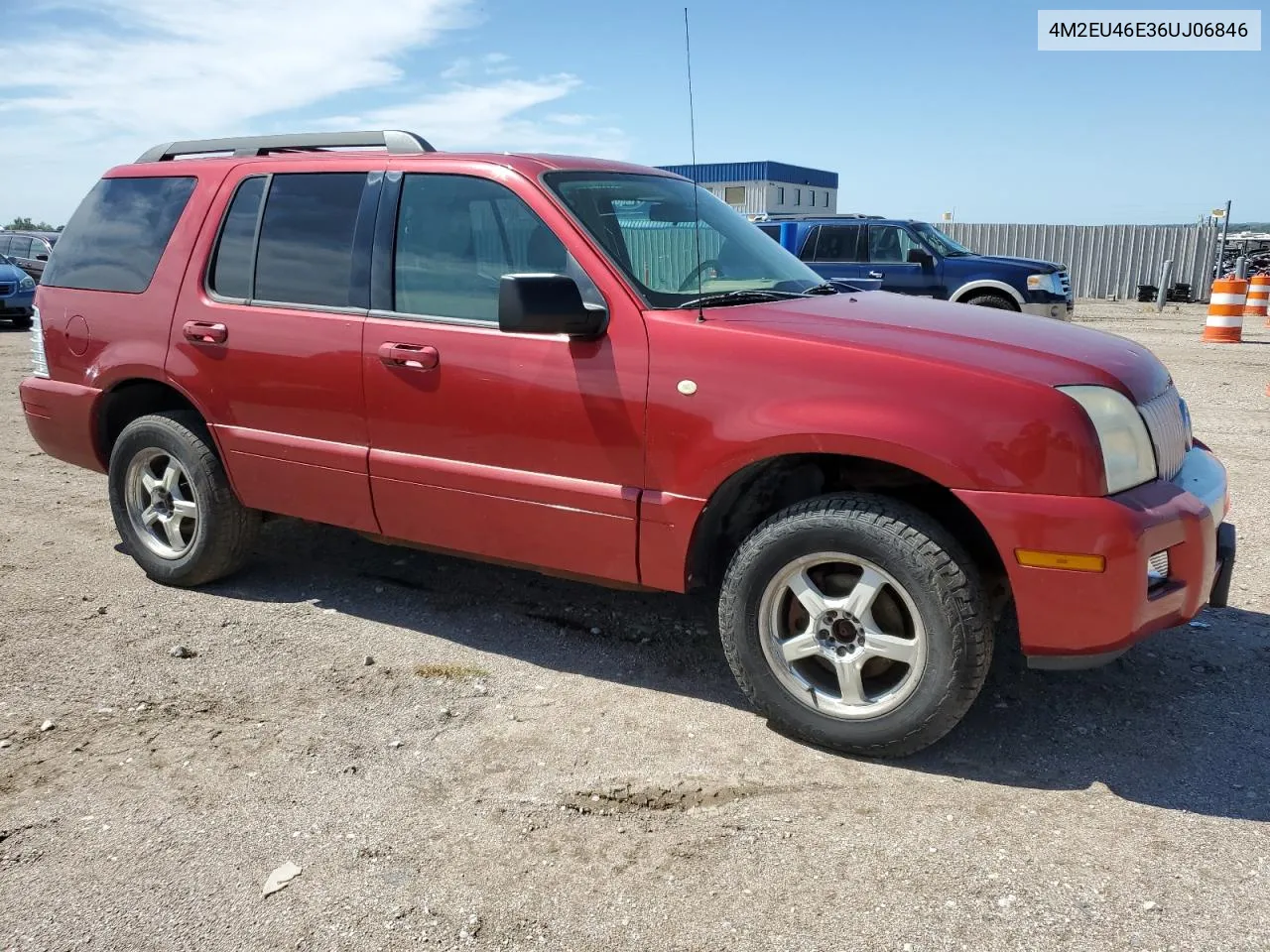 2006 Mercury Mountaineer Convenience VIN: 4M2EU46E36UJ06846 Lot: 69876034