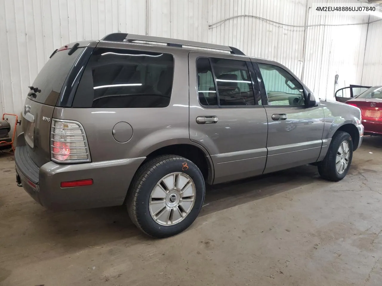 4M2EU48886UJ07840 2006 Mercury Mountaineer Premier