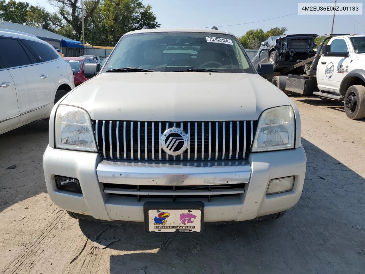 2006 Mercury Mountaineer Convenience VIN: 4M2EU36E06ZJ01133 Lot: 75302434