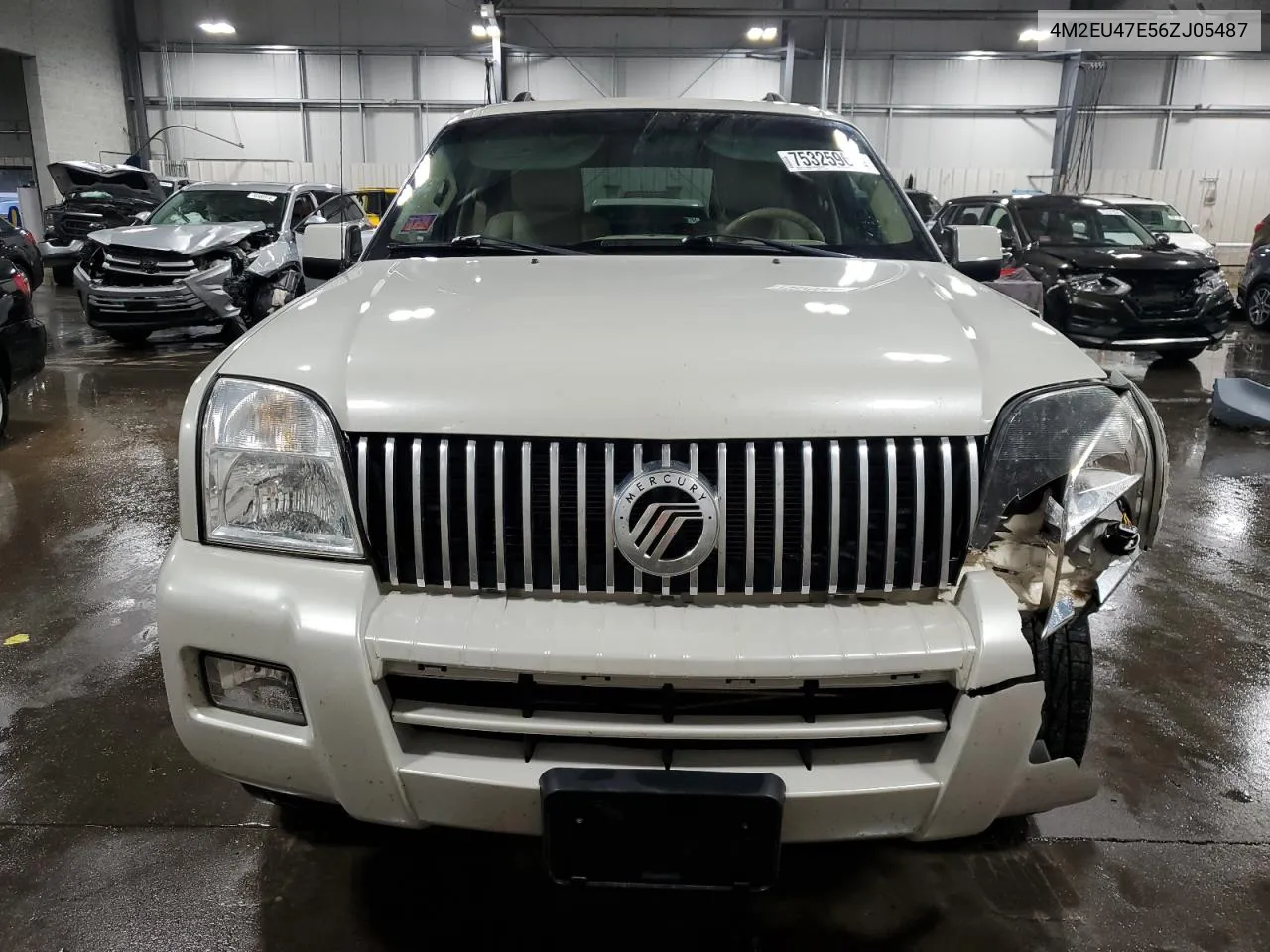 2006 Mercury Mountaineer Luxury VIN: 4M2EU47E56ZJ05487 Lot: 75325964