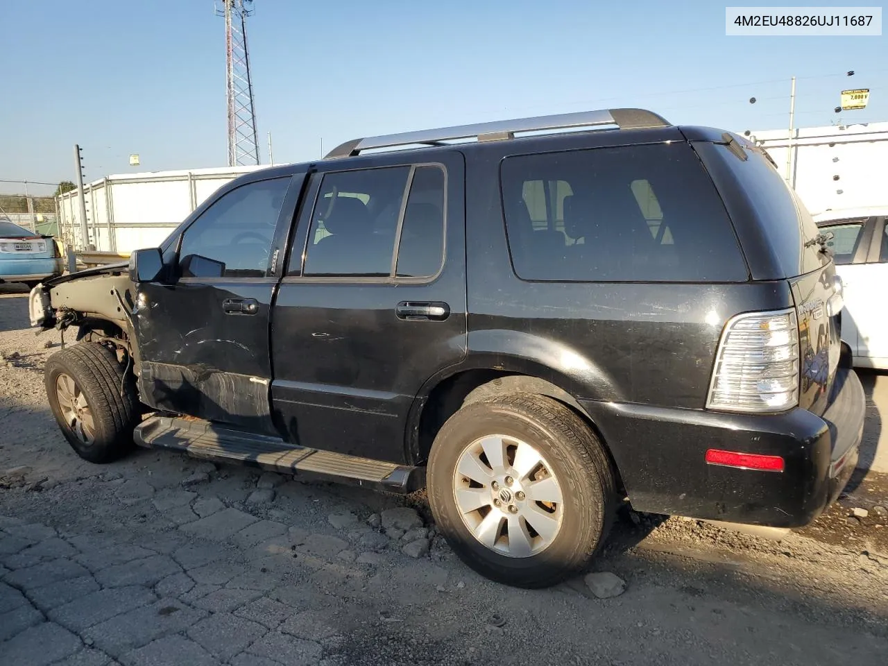 2006 Mercury Mountaineer Premier VIN: 4M2EU48826UJ11687 Lot: 75607224