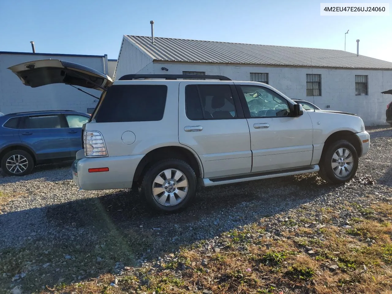 2006 Mercury Mountaineer Luxury VIN: 4M2EU47E26UJ24060 Lot: 77242924