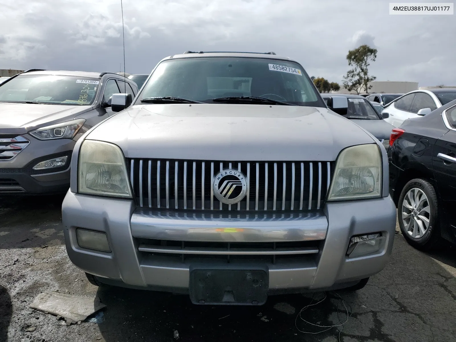 4M2EU38817UJ01177 2007 Mercury Mountaineer Premier