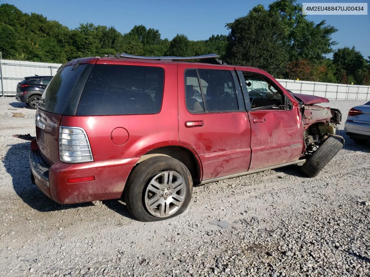 2007 Mercury Mountaineer Premier VIN: 4M2EU48847UJ00434 Lot: 63720754