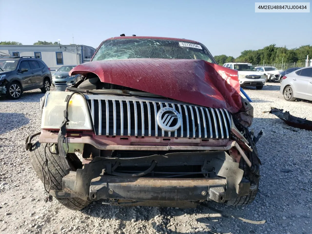 2007 Mercury Mountaineer Premier VIN: 4M2EU48847UJ00434 Lot: 63720754