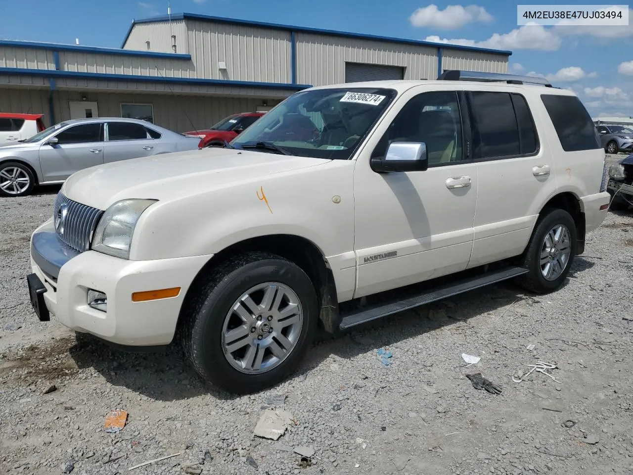 4M2EU38E47UJ03494 2007 Mercury Mountaineer Premier