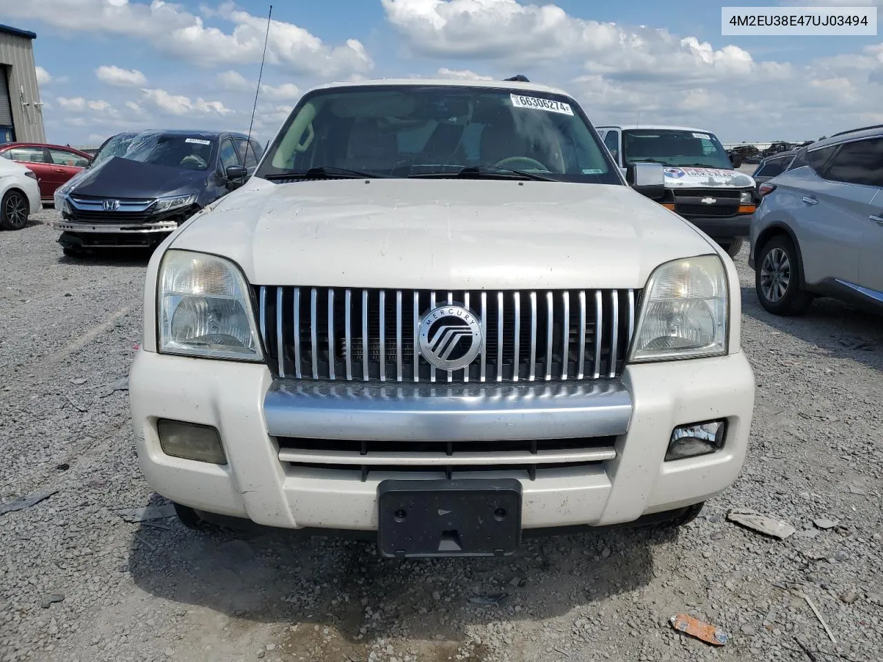 4M2EU38E47UJ03494 2007 Mercury Mountaineer Premier